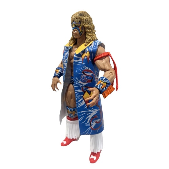 WWE Ultimate Warrior Action Figure Wrestling Legend Collectible Toy - Picture 2 of 3